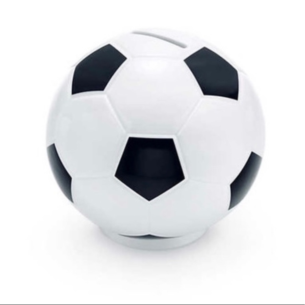 Tiffany & Co Soccer Piggy Bank Fine China NEW